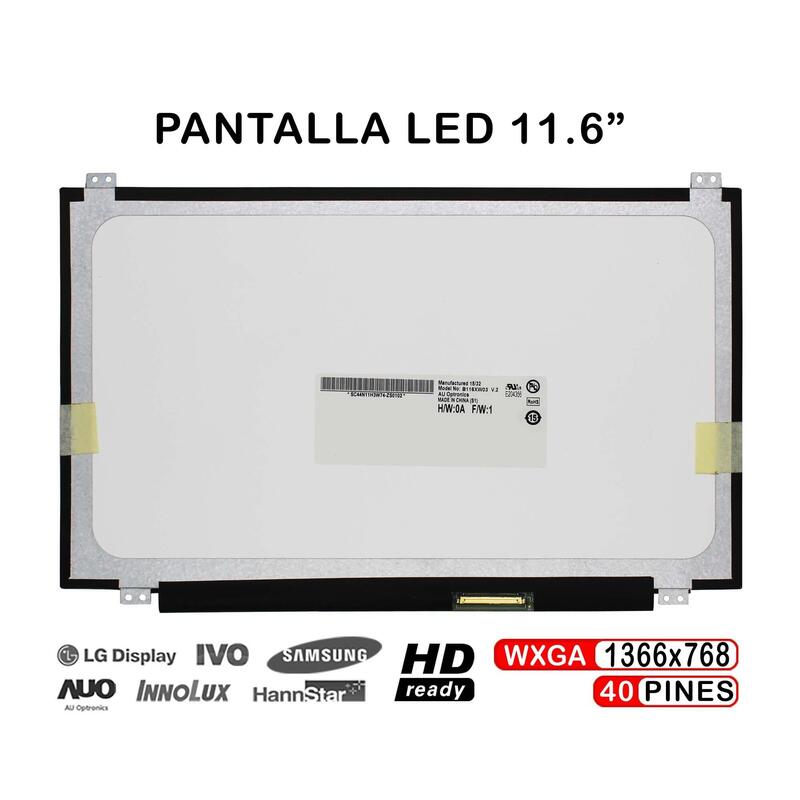 Pantalla Casi Nueva Led De 11.6" Para Portátil N116bge L41 N116bge L42