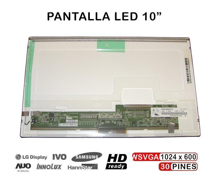 Pantalla Led De 10" Para Portátil Hannstar Hsd100ifw4 Hsd1001fw4