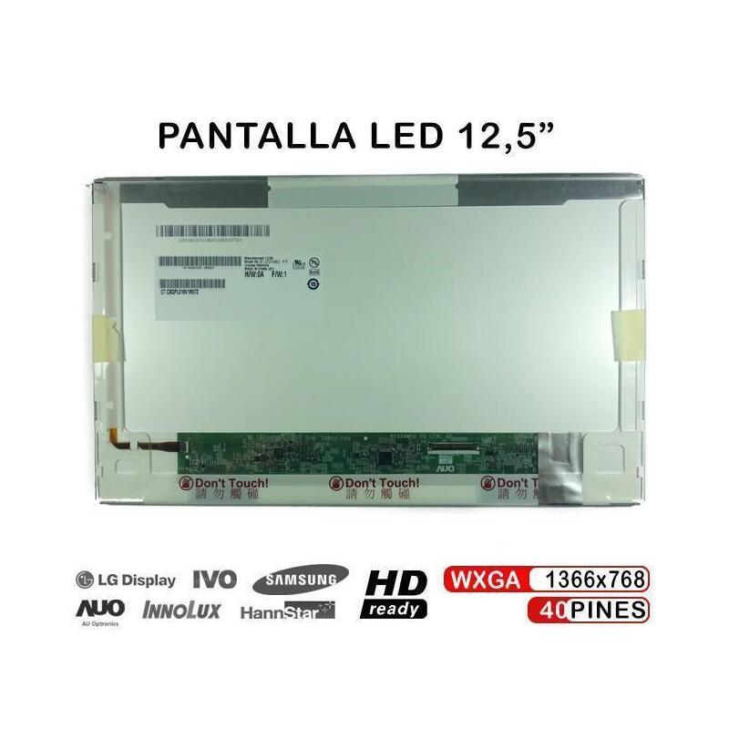 Pantalla Portátil Led 12.5 B125xw02