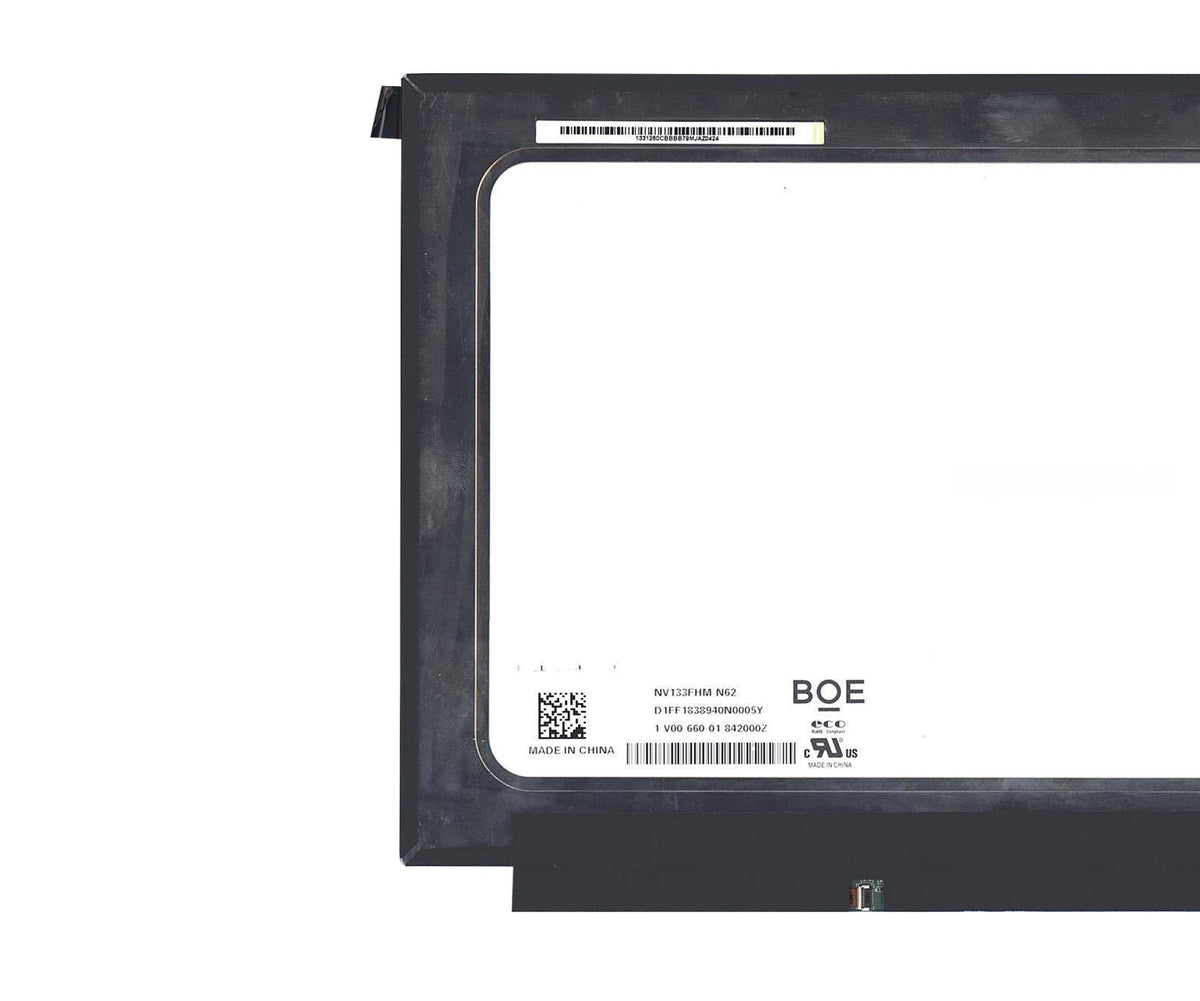 Pantalla Led De 13.3" Para Portátil Nv133Fhm-N62