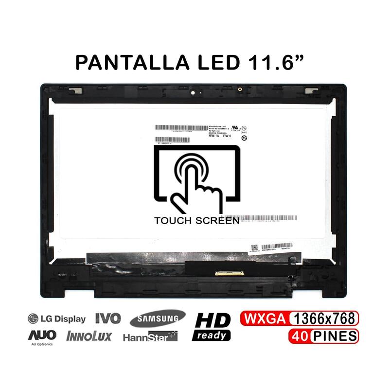 Pantalla Táctil Led De 11.6" Para Portátil Acer Chromebook Cp311 Con Marco