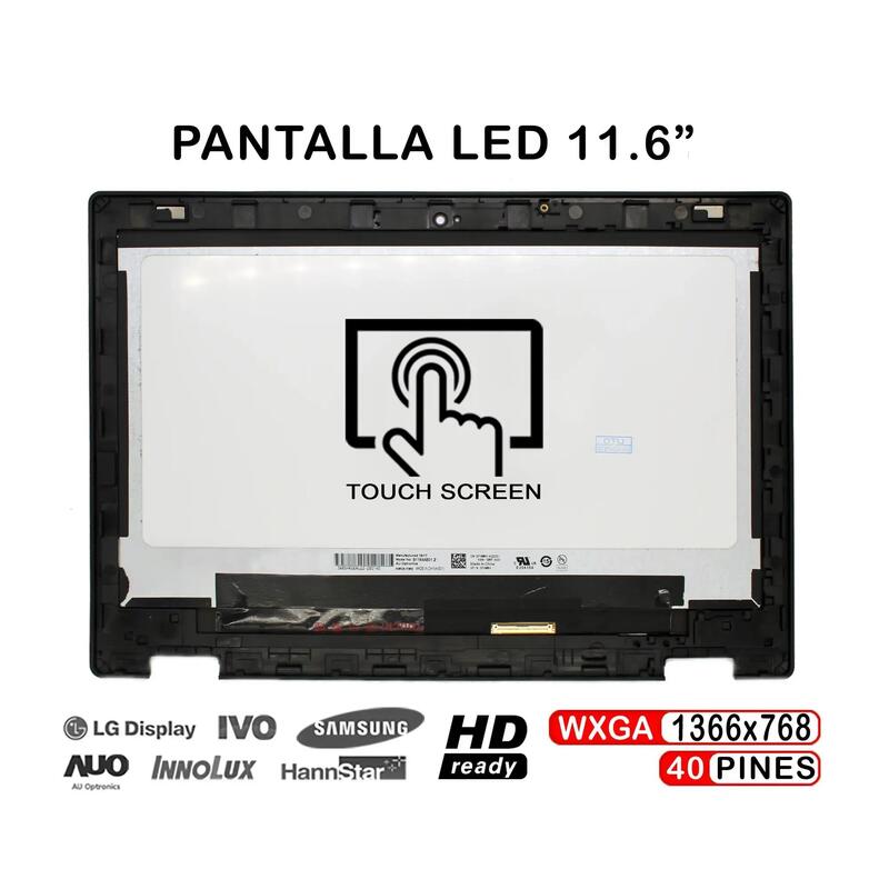 Pantalla Táctil Led De 11.6" Para Portátil Acer Chromebook Cp311 Cp311 2h Con Marco