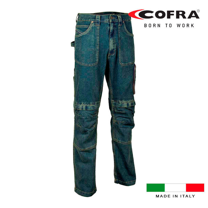 Pantalon Dortmund Azul Marino Cofra Talla 44
