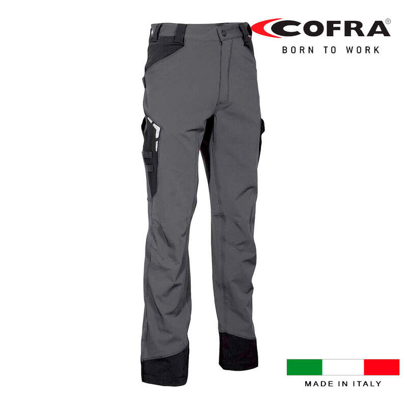 Pantalon Hagfors Gris Oscuro Negro Cofra Talla 48