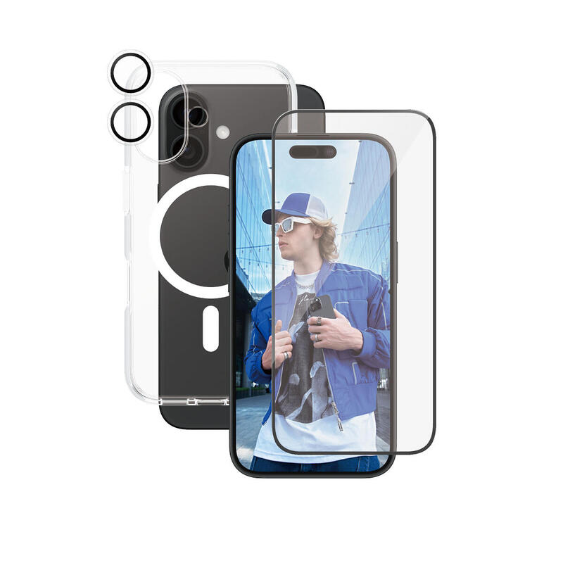 Panzerglass ® Care By ® Flagship 3-In-1 Bundle Iphone 16 Protector De Pantalla Apple 1 Pieza(S)