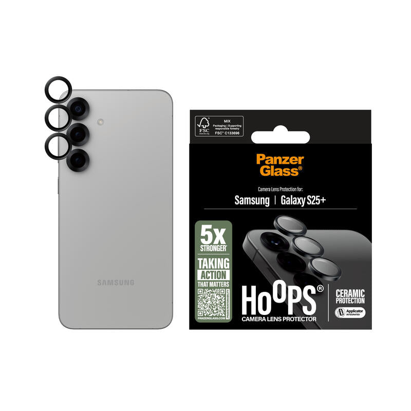 Panzerglass ® Hoops® Ceramic Camera Lens Protector Samsung Galaxy S25+ Protector De Pantalla 1 Pieza(S)