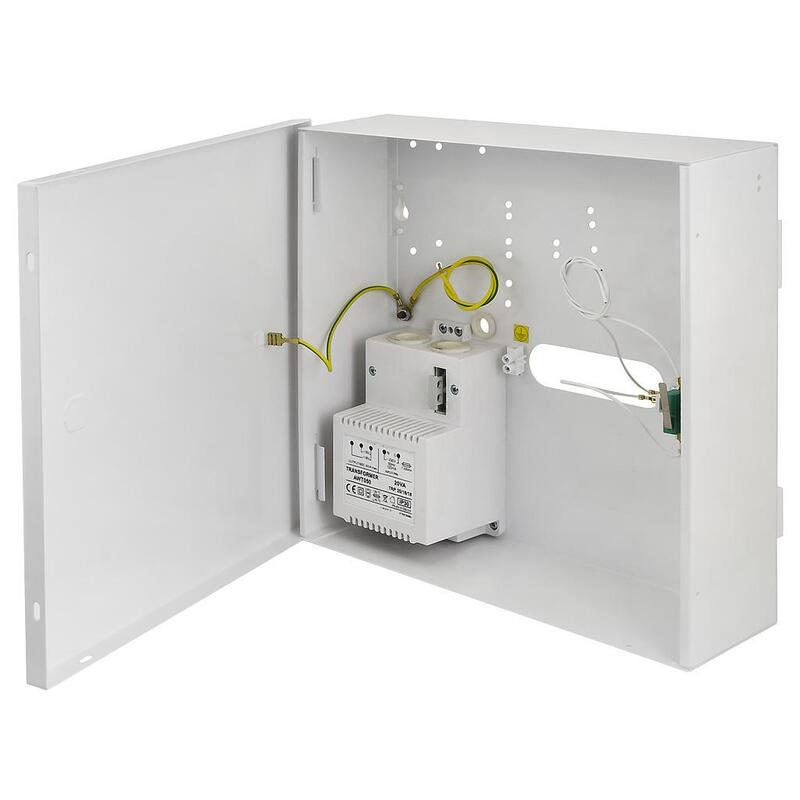 Paradox Caja-Xl Caja Alta Capacidad Para Central Paradox. Transformador 40va. Salida 16v/2.2a, 18v/2a. 320x300x90 Mm