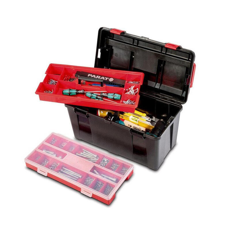 Parat 5812000391 Pieza Pequeña Y Caja De Herramientas Polipropileno Negro, Rojo