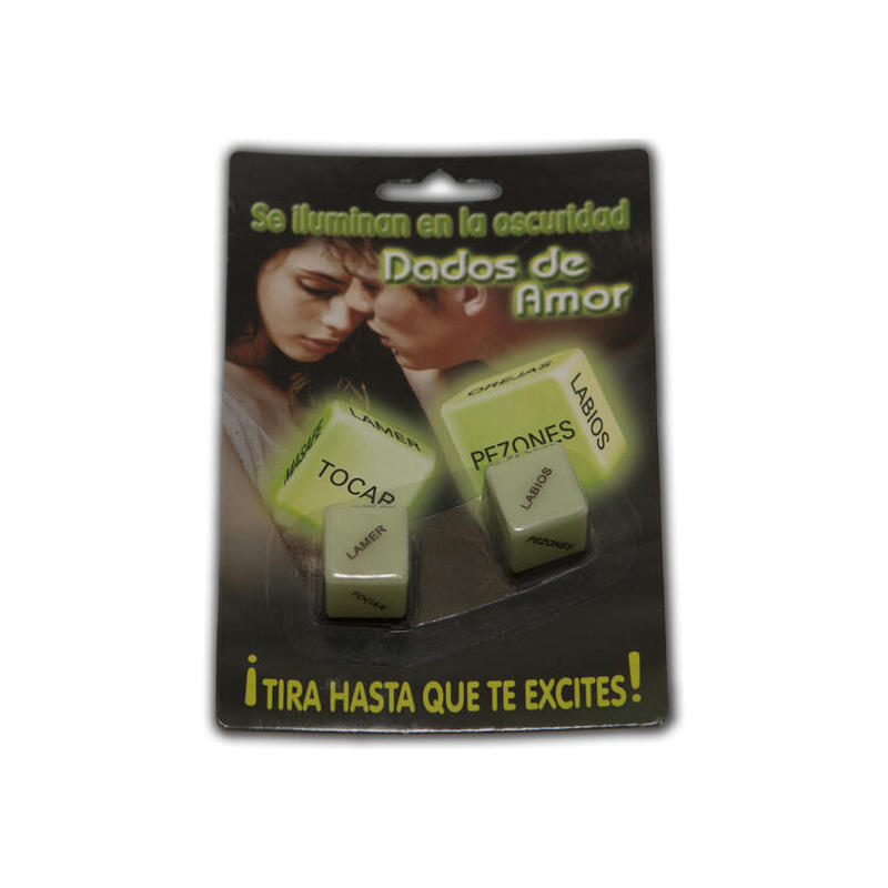Pareja De Dados Fosforescente