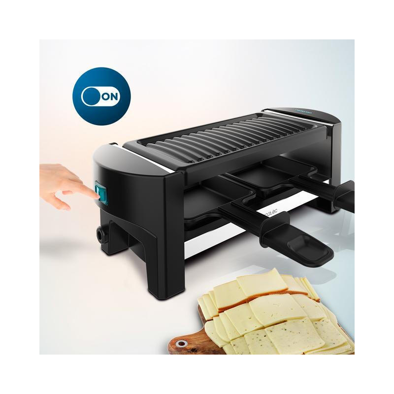 Parrilla Cecotec 03264 De Interior 2 Personas(S) 320 W Negro 8435484032643