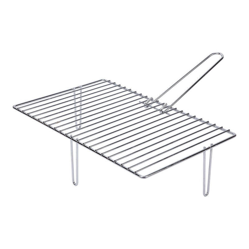 Parrilla Cincada De 3 Patas Para Chimeneas. 46,6x28cm