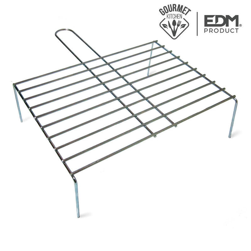 Parrilla Con Pie Simple 50x38cm Edm