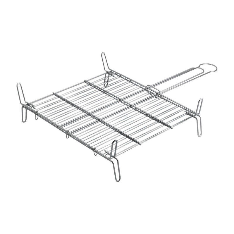 Parrilla Doble 45x45cm Gourmet Kitchen
