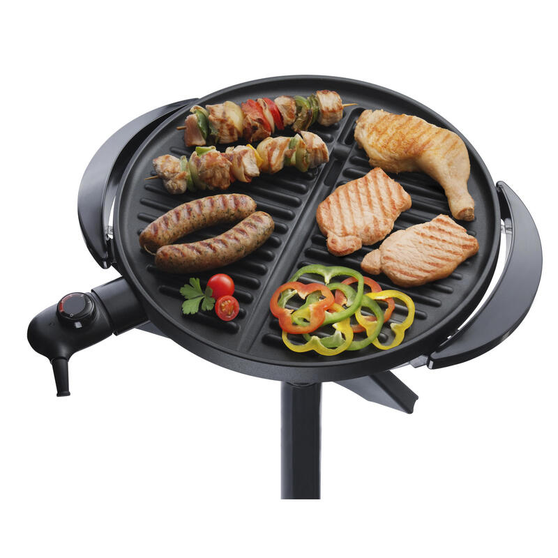 Parrilla Eléctrica Steba Vg 250 Negra, 1.800 Vatios 062500