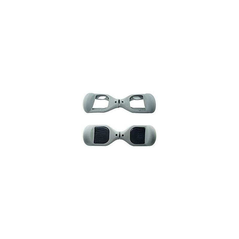 Patin Funda Silicona Gris Hoverboard 6,5"