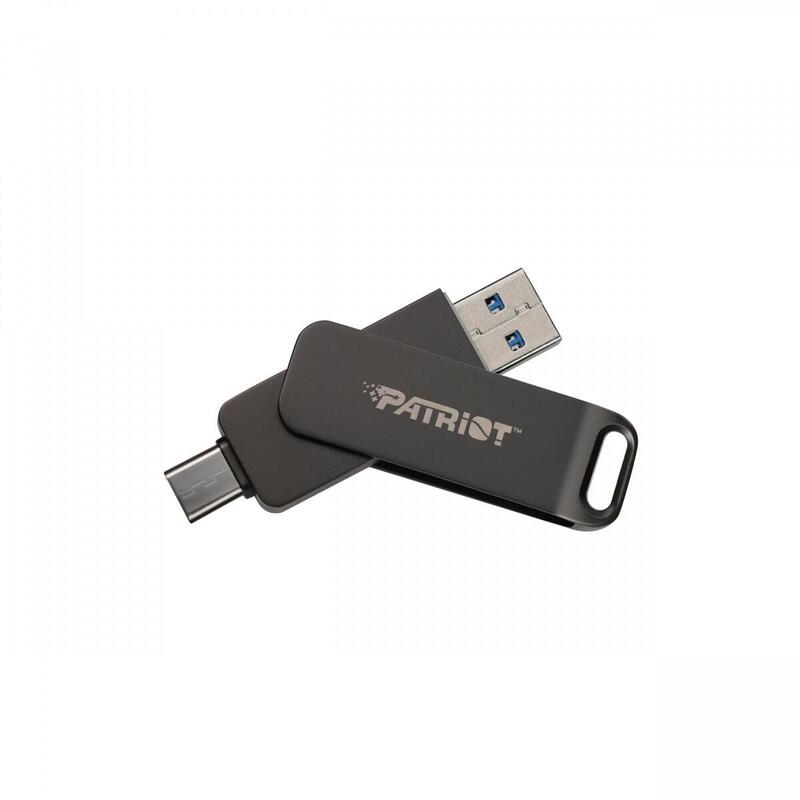 Patriot Rage R550 128gb Dual Usb A+C, Alu, 100mbs