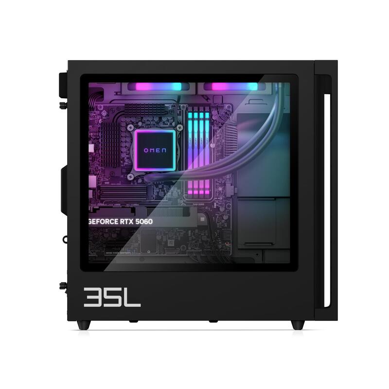 Pc Gaming Hp Omen Desktop Gt16-1171ng Ryz7 9800x3d 32gb 2tbssd Rtx5070ti W11 Home