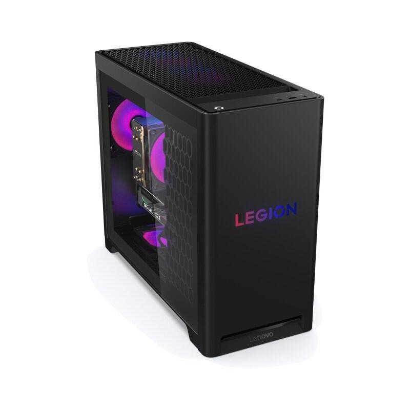 Pc Gaming Lenovo Legion T5 30agb10 Ryzen 7 7700x 32gb Ddr5 5600 Ssd2tb Geforce Rtx 5070 12gb Win11 Eclipse Black