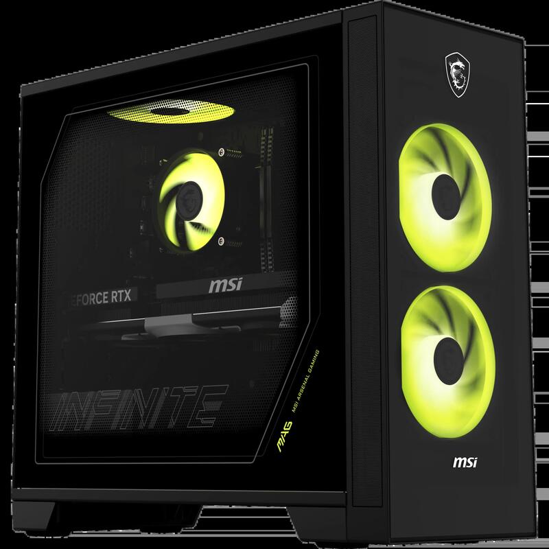 Pc Gaming Msi Mag Infinite S Ai 2nvl5-017eu, Intel Core Ultra 5 225f 16gb 512gb Ssd Geforce Rtx 5060 Sin Sistema Operativo Negro
