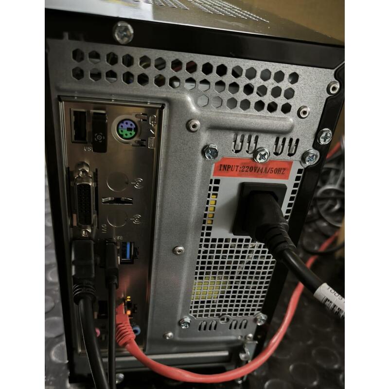 Pc Reacondicionado Clonico Placa Msi-7995 Mt Negro I3-6100 8gb 240gb Ssd + 500gb Hdd W10 Pro 1 Año De Garantia
