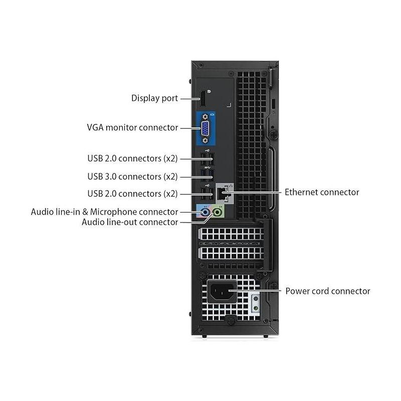 Pc Reacondicionado Dell Optiplex 9020 Ssf I5 4590 8gb 180gb Ssd Windows 10 Pro 1 Año De Garantia