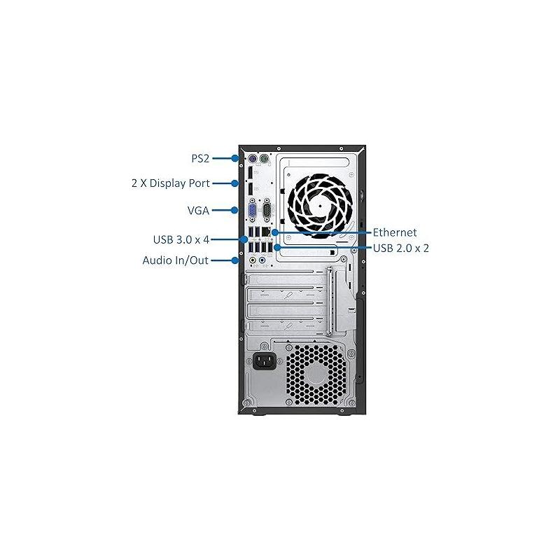 Pc Reacondicionado Hp 600 G2 Intel Celerion G3900 4gb 500gb Hdd W10p Instalado 1 Año De Garantia