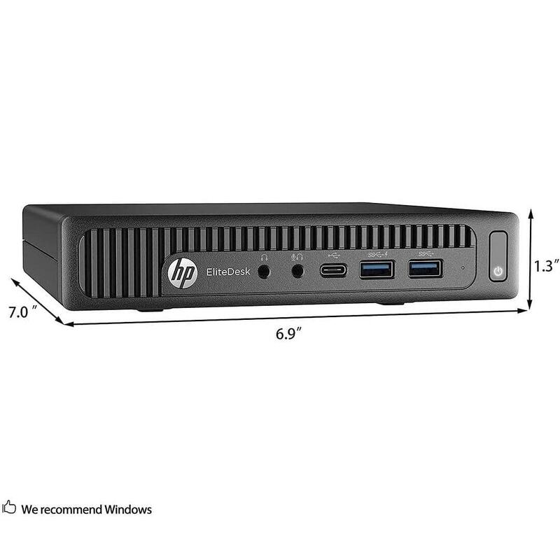 Pc Reacondicionado Hp Elitedesk 800 G2 Mini I5-6400t 8gb 240gb Ssd Win 11 Pro Instalado 1 Año De Garantia