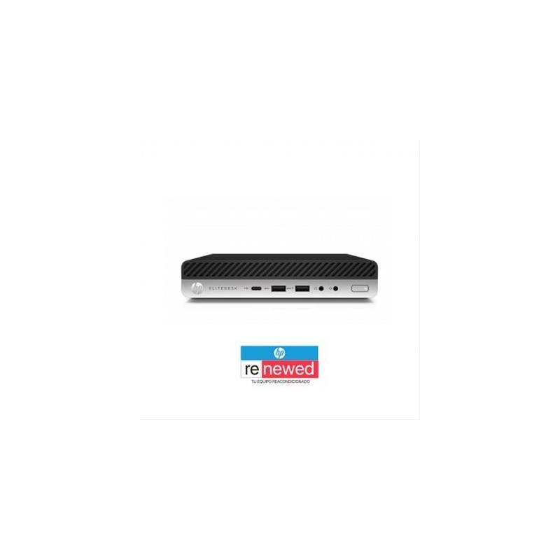 Pc Reacondicionado Hp Elitedesk 800 G3 Dm,I5- 7500,8gb,256gb Ssd,W10pro Cmar,1 Año Garantia- Grado A - No Incluye Teclado Y Raton