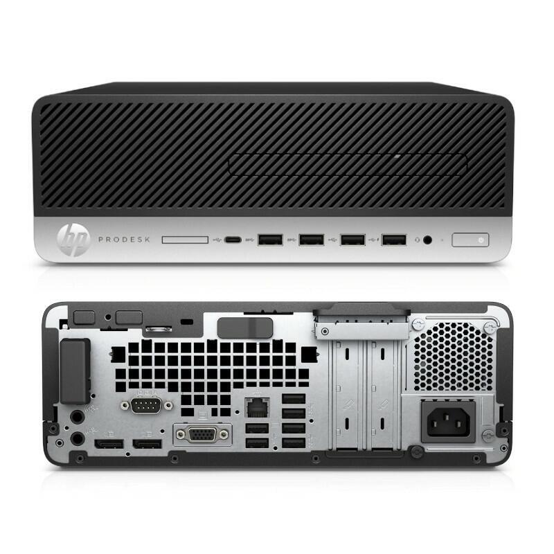 Pc Reacondicionado Hp Prodesk 600 G4 Sff Pentium Gold G5400 8gb 256gb Ssd W11p Instalado 1 Año De Garantia