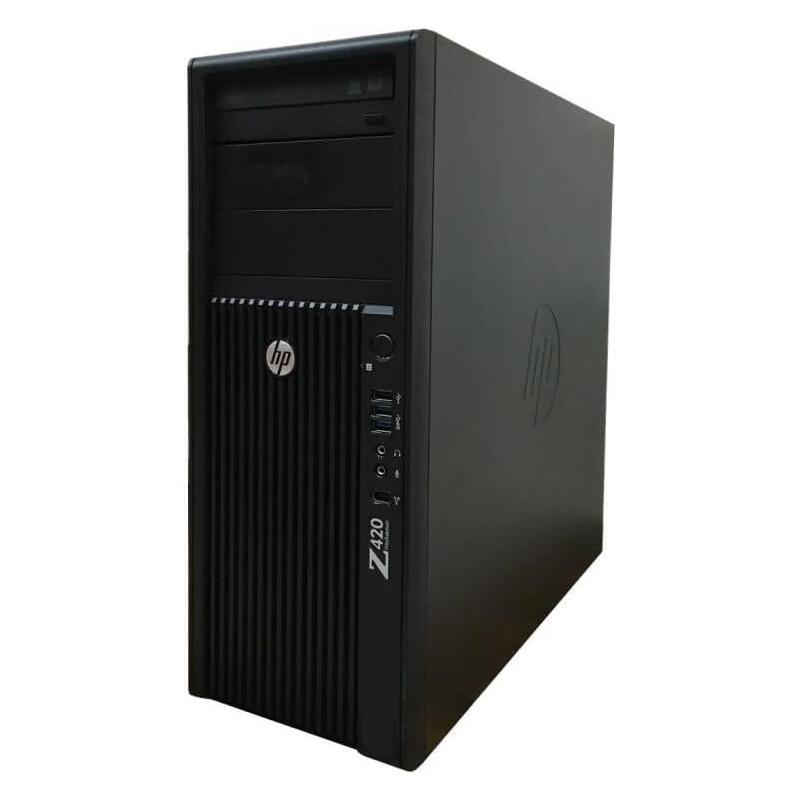 Pc Reacondicionado Hp Z420 Workstation Xeon E5-1603 V3 2.80 Ghz 512gb Ssd + 500gb Hdd 8 Gb Ram Nvidia Quadro 2000 Tower W11p Instalado 1 Año De Garantia