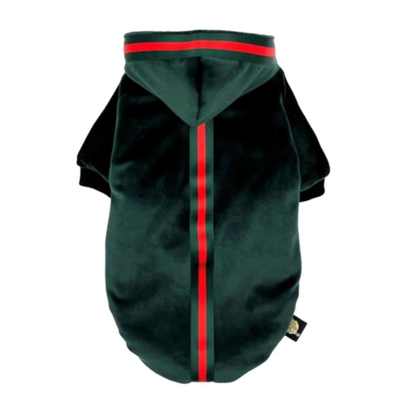 Pchelka Velvet Verde - Ropa Para Perros - Talla Xs