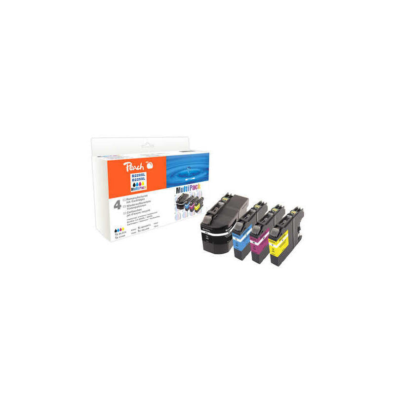 Peach Tinta Para Brother Lc-229xl/225xl Multipack Reta. Comp.