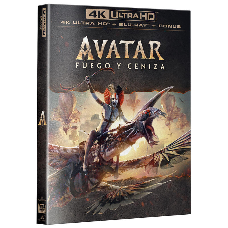 Pelicula Avatar - Fuego Y Ceniza (4k Uhd + Bd) - Bd Blu-Ray