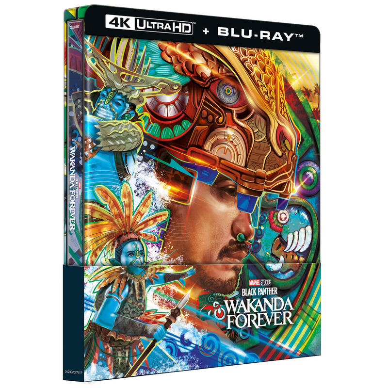 Pelicula Black Panther - Wakanda Forever (Steelbook Talokan) - Bd Blu-Ray