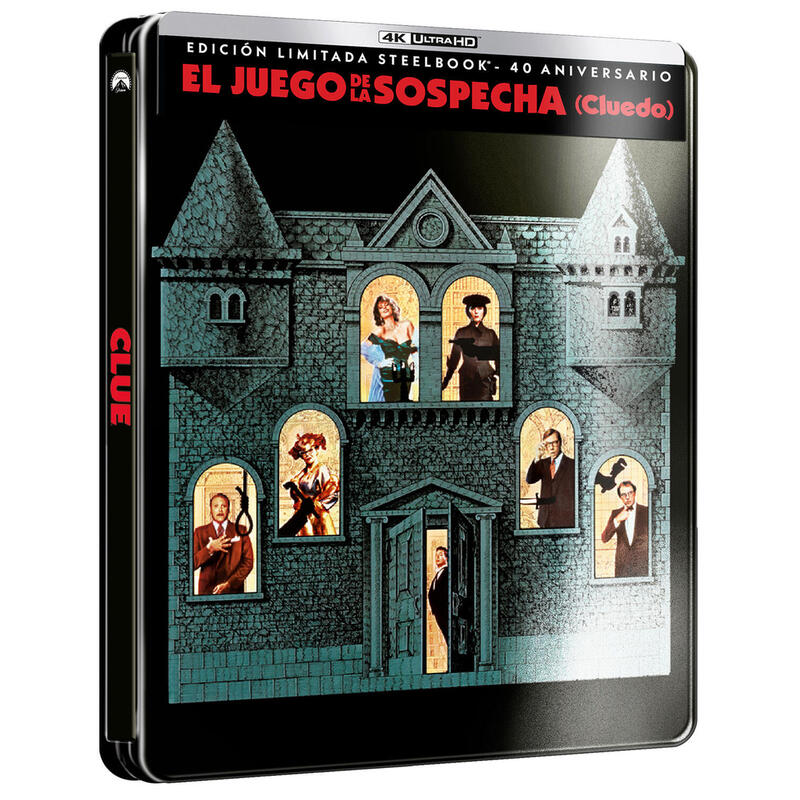 Pelicula Cluedo - El Juego De La Sospecha (Steelbook 4k Uhd) 40 Aniversario - Bd Blu-Ray