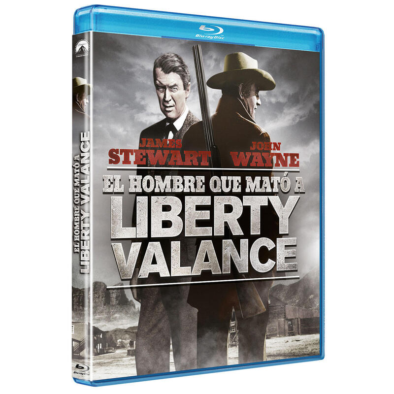Pelicula El Hombre Que Mato A Liberty Valance Blu-Ray
