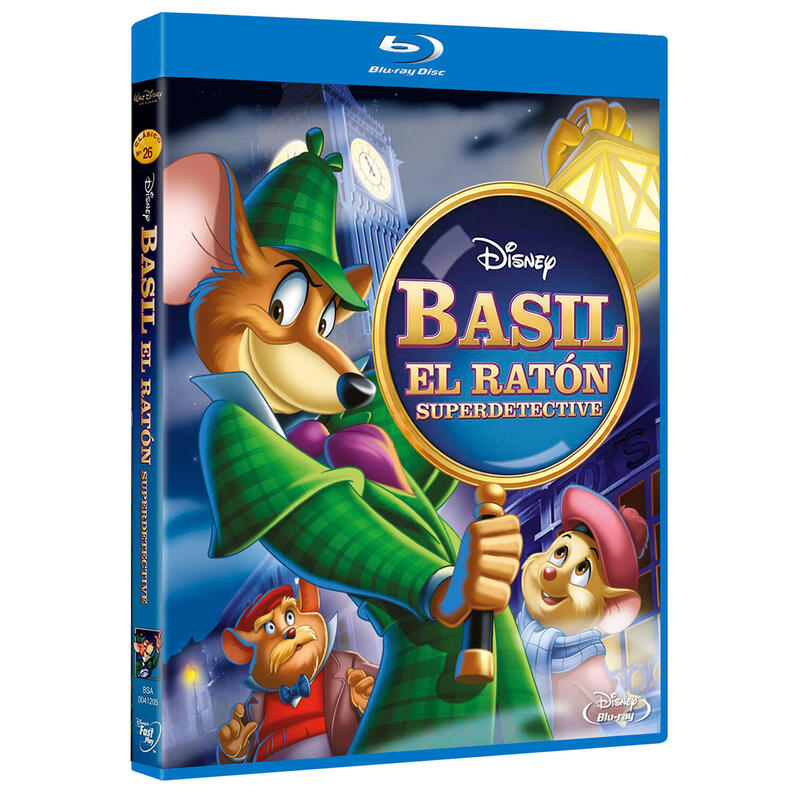 Pelicula El Raton Superdetective Basil - Bd Blu-Ray