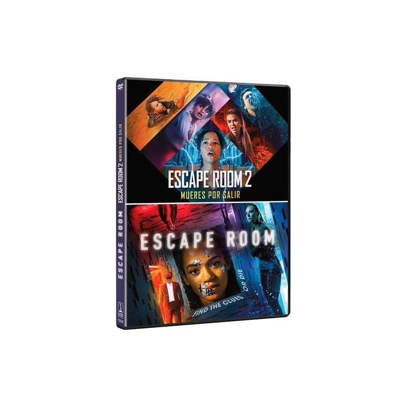 Pelicula Escape Room Pack 1+2 - Dvd Dvd