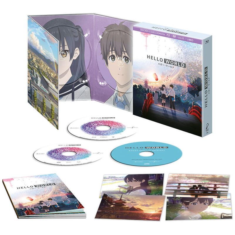 Pelicula Hello World Edición Coleccionista - Bd Blu-Ray