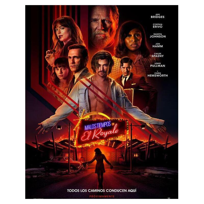 Pelicula Malos Tiempos En El Royale - Bd Blu-Ray