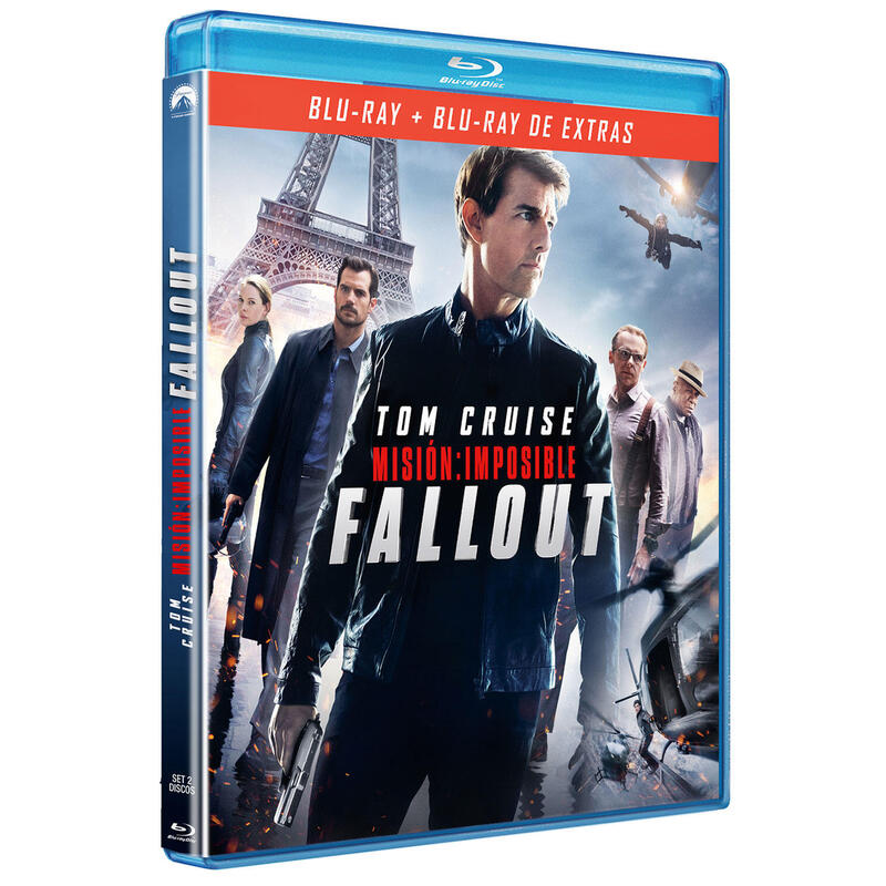 Pelicula Misión Imposible 6 Fallout Blu-Ray