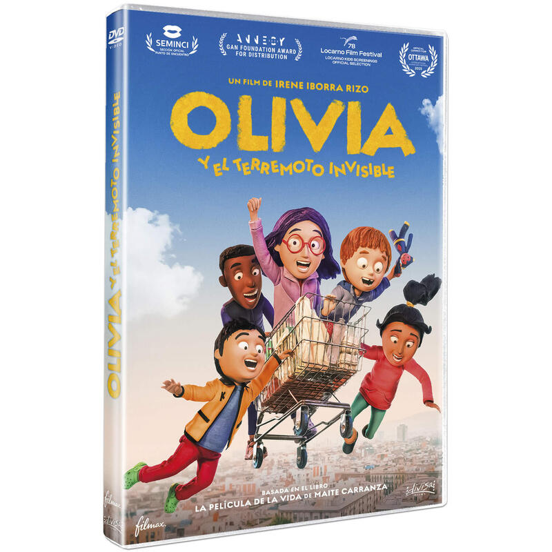 Pelicula Olivia Y El Terremoto Invisible - Dvd Dvd