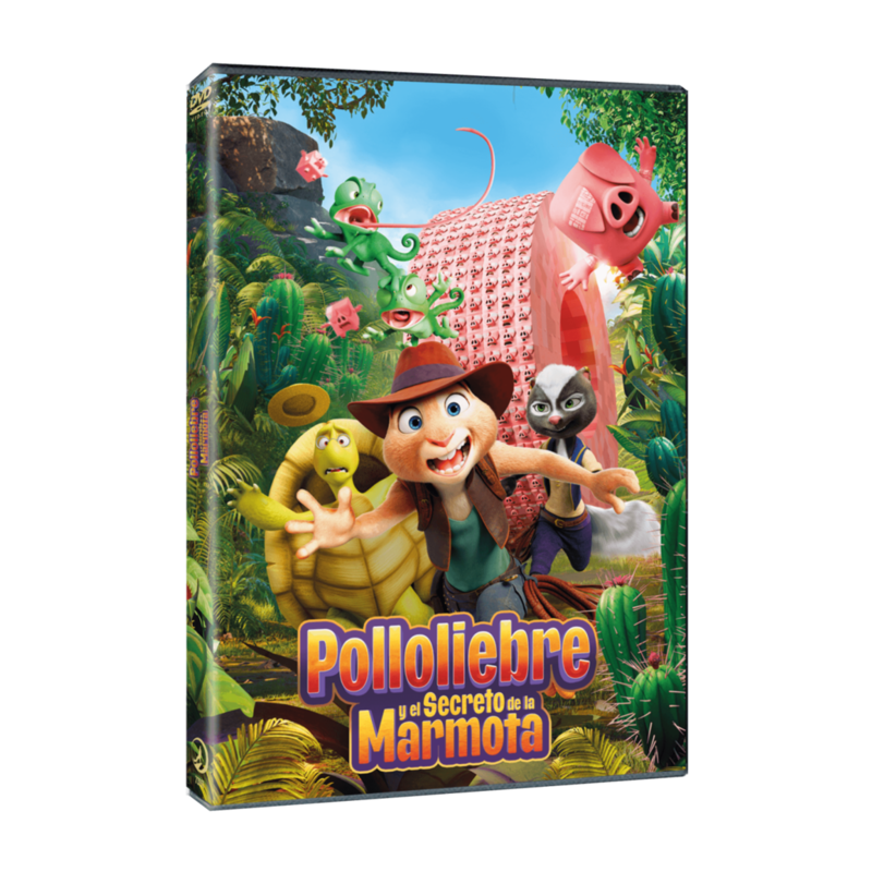 Pelicula Polloliebre Y Secreto Marmota - Dvd Dvd