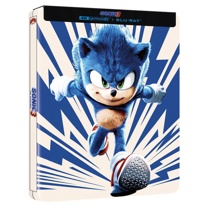 Pelicula Sonic 3 - La Pelicula Steelbook 1 Sonic - Bd Blu-Ray