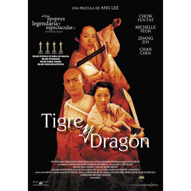 Pelicula Tigre Y Dragón Dvd