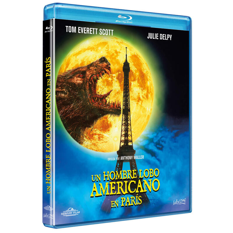 Pelicula Un Hombre Lobo Americano En París - Bd Blu-Ray