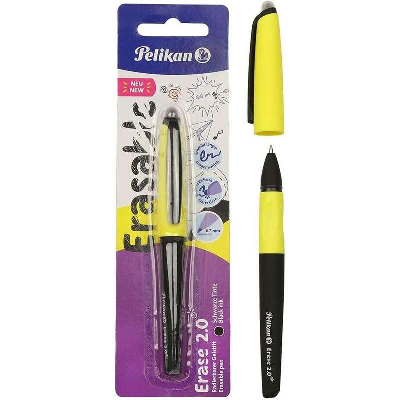 Pelikan Roller Erase 2.0 Boligrafo - Empuñadura Ergonomica Antifatiga - Duracion Larga De La Tinta - Cuerpo Del Mismo
