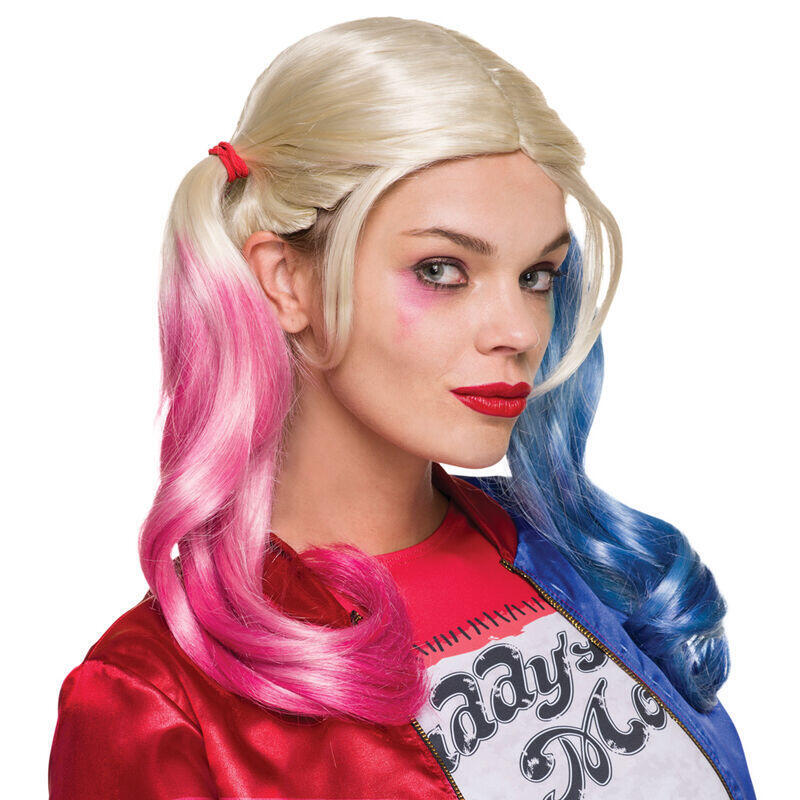 Peluca Harley Quinn Dc Comics Adulto