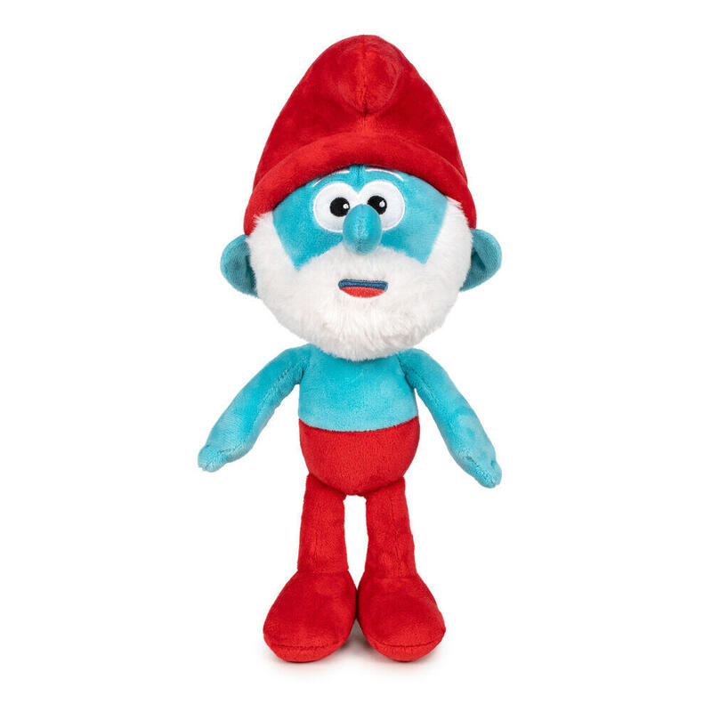 Peluche Papa Pitufo Los Pitufos La Pelicula 32cm