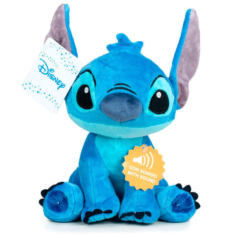 Peluche Stitch Disney Soft Sonido 20cm
